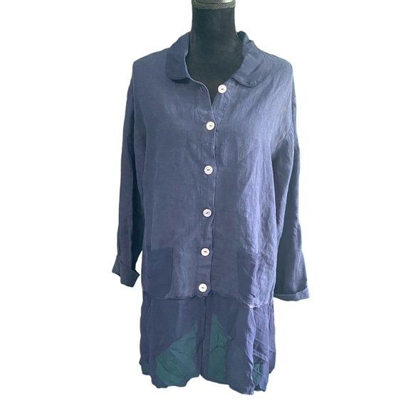 Christine Damen Women’s Medium Long Sleeve with Shear Details - Picture 4 of 8